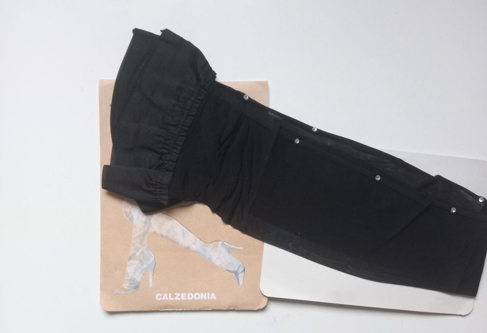 Calzedonia pończochy samonośne roz. 1/2