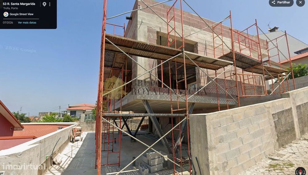 Moradia V3 Independente em Construção na Trofa — Venda Chave na Mão