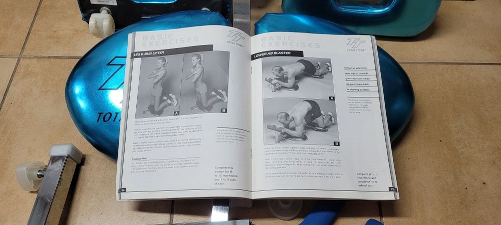 Przyżąd do ćwiczenia mięśni Total Tiger .