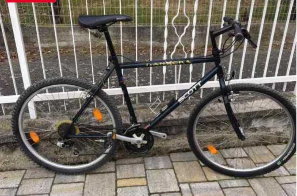 Rower Scott bandera