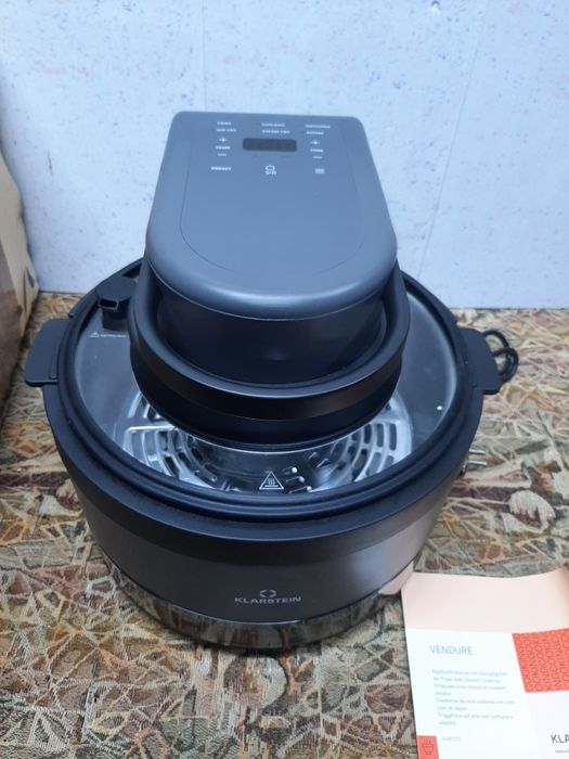 Фритюрница Klarstein Vendure с функцией приготовления на пару