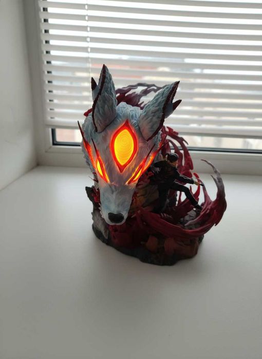 Ефектна фігурка Акі Хаякави з лисячою головою "Людина-бензопила" (25 с