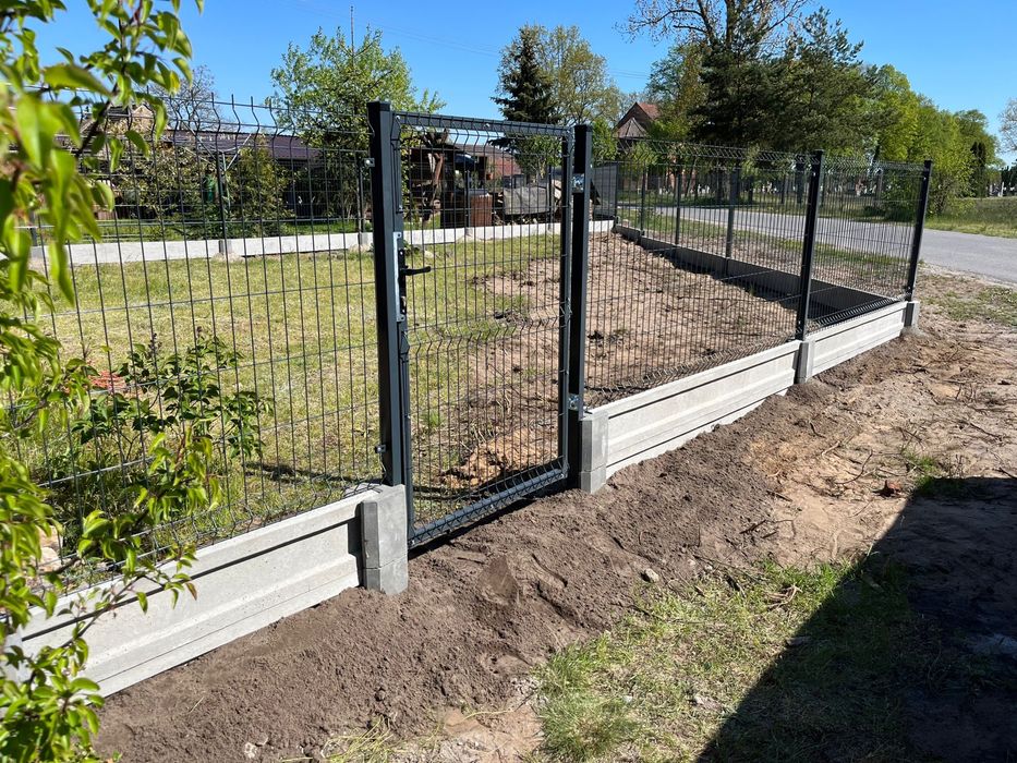 Panele ogrodzeniowe montaż sprzedaż przęsła
