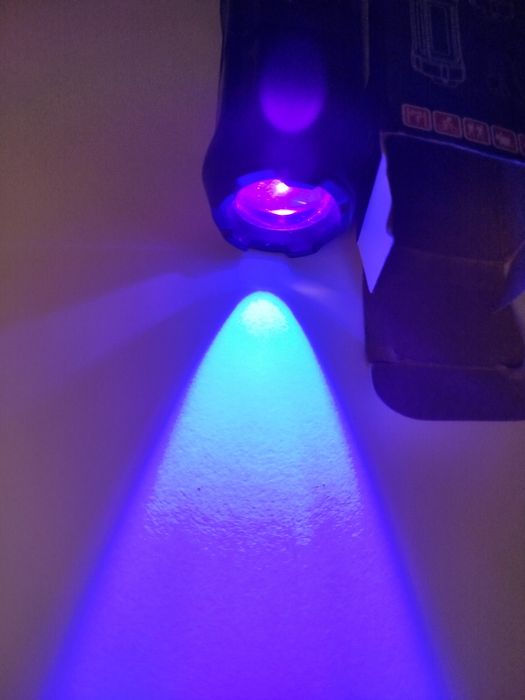 Nowa lamka UV 395 ładowana USB