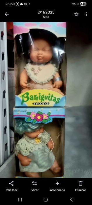 Bonecos "Barriguitas"