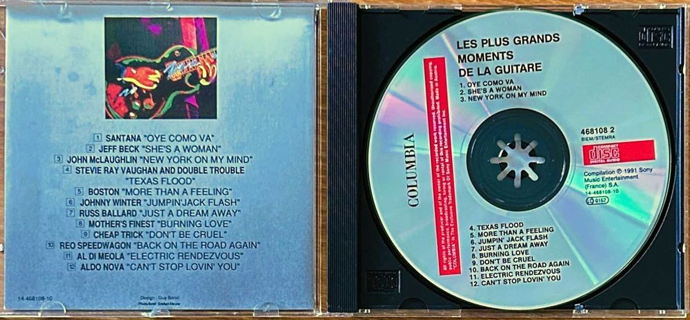 Guitar - The greatest guitar moments - 1991 - CD