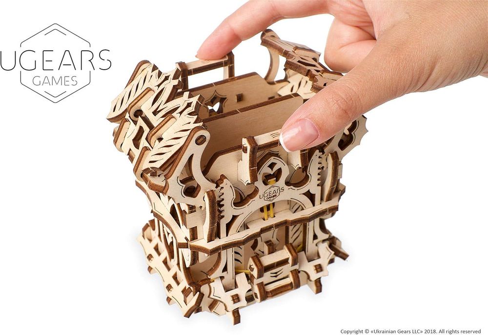 Pudełko na talię kart urządzenie do gier planszowych - Ugears
