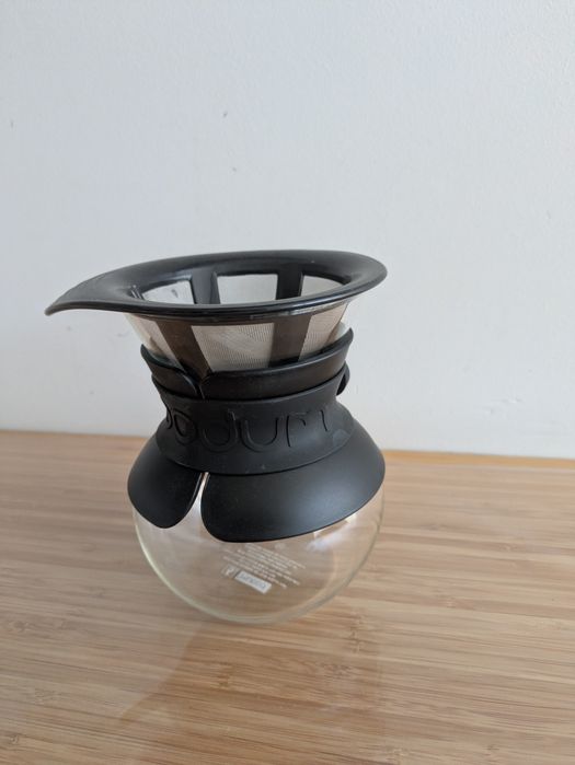 Máquina de café Bodum de vidro (novo)