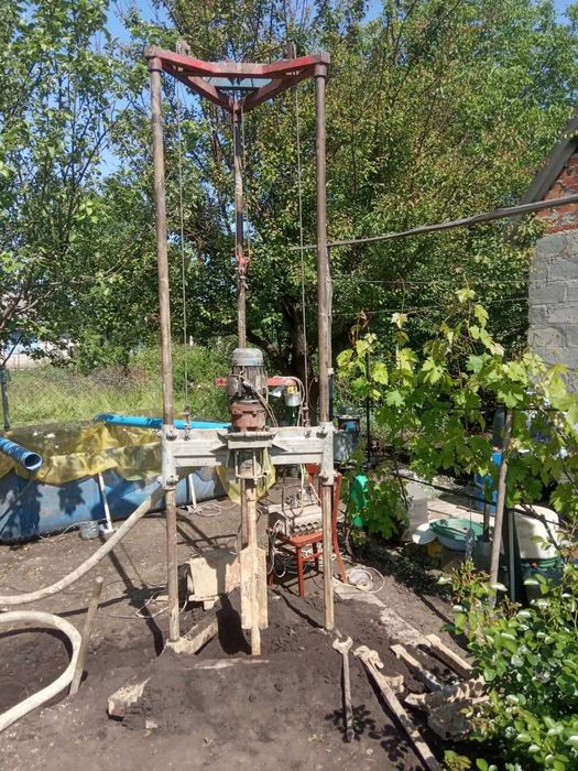 Бурение скважин в удобном месте. Гарантия 5 л. Ремонт Чистка скважин.