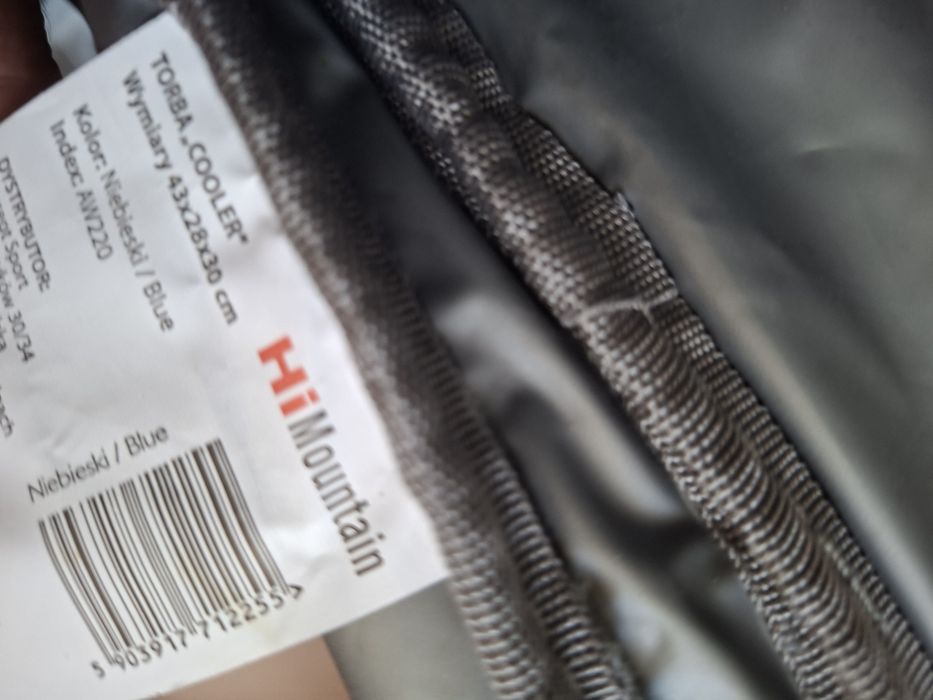 Torba termiczna himountain 36l cooler nowa z metką