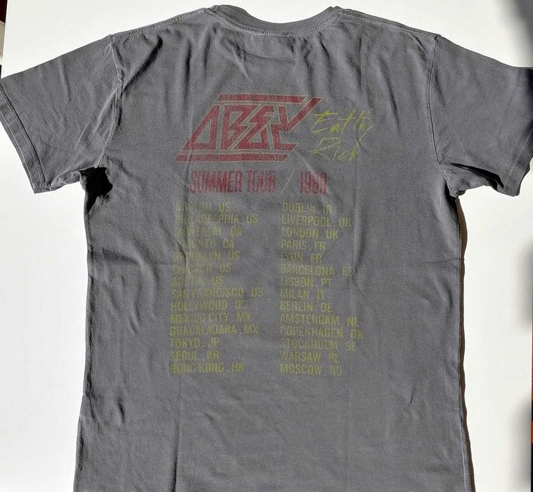 T-Shirt Obey - Eat The Rich