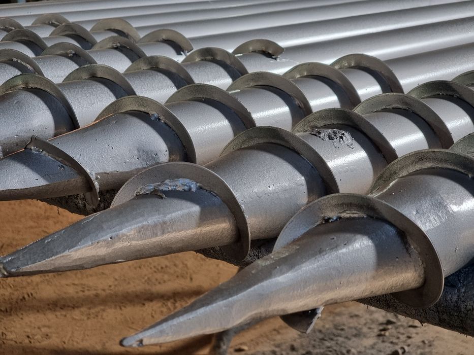 Винтовые сваи, сваї, гвинтові сваї, геошуруп,