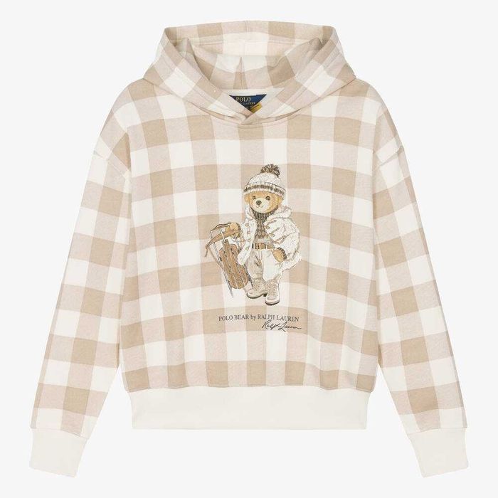 Ralph Lauren polo bear Оригінал кофта з ведмедиком с мишкой худи