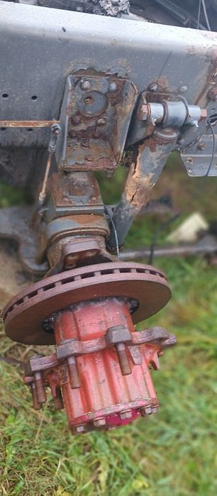 Tylny most MAN oś napedowa