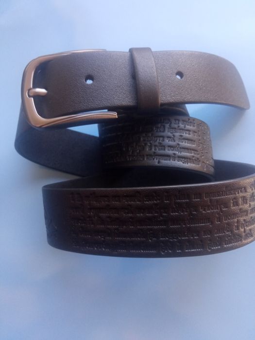 Ремень, пояс с 90 ПСАЛМОМ на церковнословянском языке Для верующих УПЦ