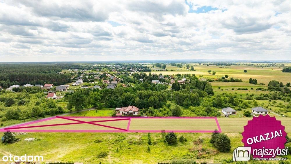 Rurzyca - duża działka 3016 m2
