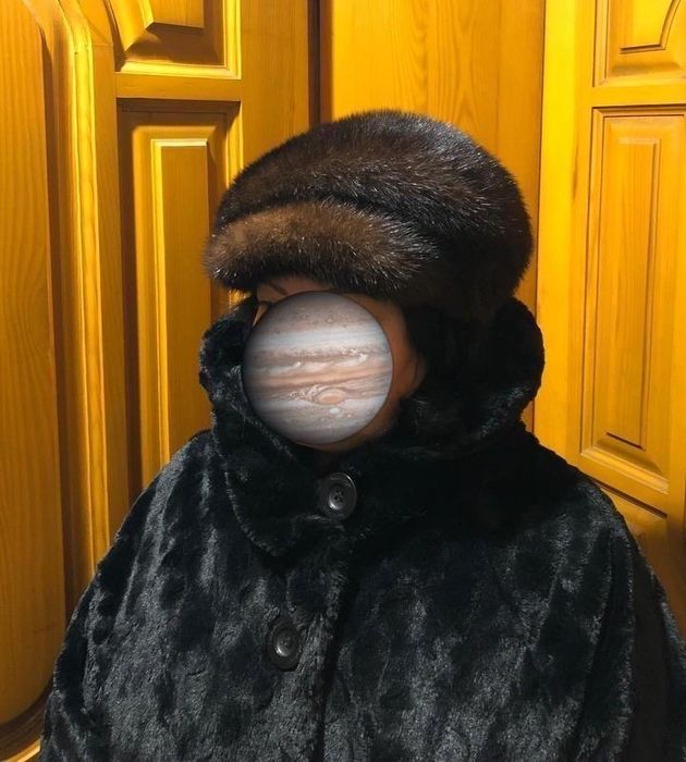 Натуральная норковая шапка