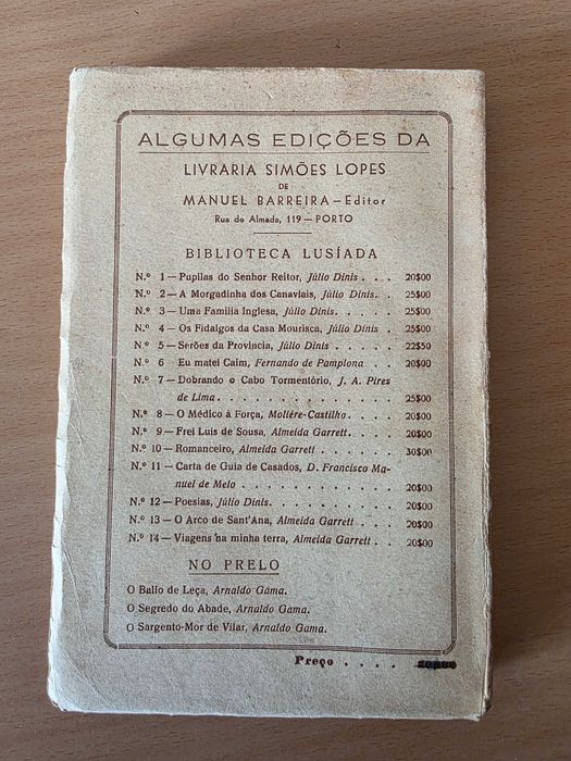 Livro "Carta de Guia de Casados" de D. Francisco Manuel de Melo