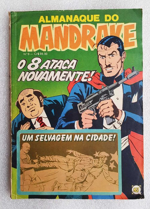 Antigos Livros BD ~ "MANDRAKE" ~ Vários números disponíveis.