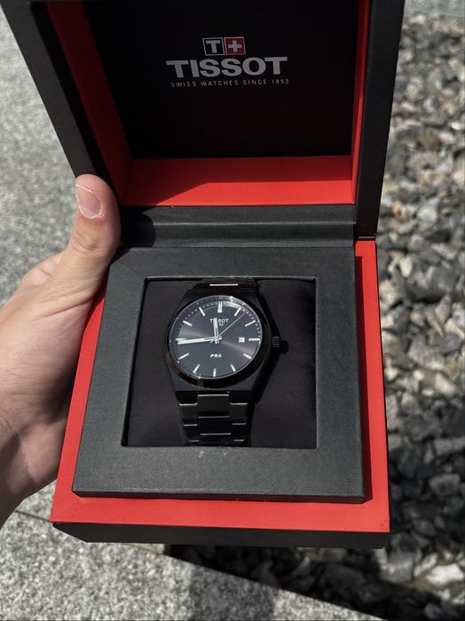 Наручний годинник Tissot prx 80 Black