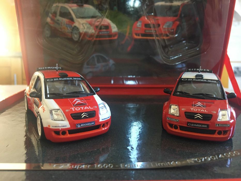 Set Norev 1:43 Citroen C2 S1600 rally WRC