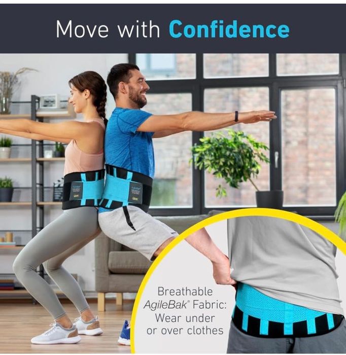 Преміальний ортопедичний пояс, бандаж для підтримки спини, Clever.