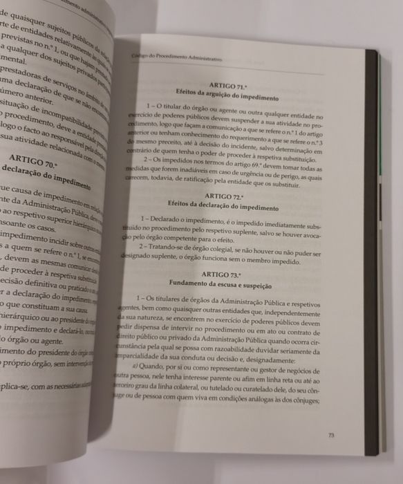 Código Procedimento Administrativo - NOVO