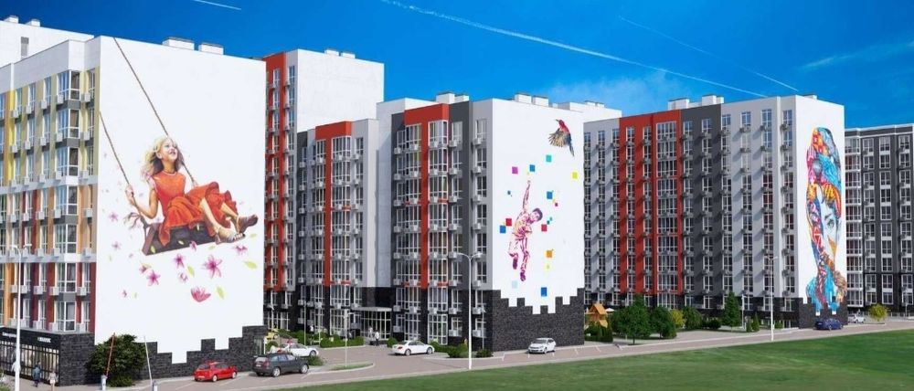 Полноценная квартира  42 м полная комплектация ЖК Артвилль