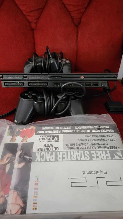 Playstation  2 como nova e 360 jogos