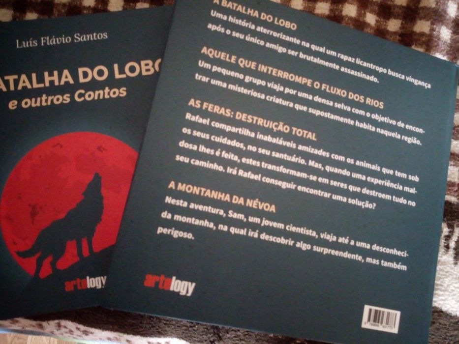 Livro "A batalha do lobo e outros contos"