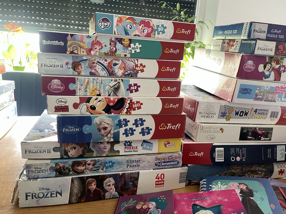 Zestaw puzzli  Trefl i inne
