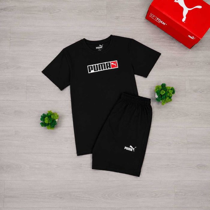 Комплект Пума(футбока+шорти Puma) S/M/L/XL/XXL