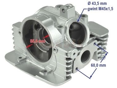 Głowica do motocykla Yamaha YBR XT-R 125cc 4T