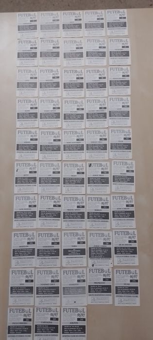 Cromos liga portuguesa 96/97