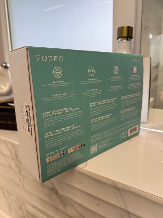 Depilação IPL Foreo peach 2