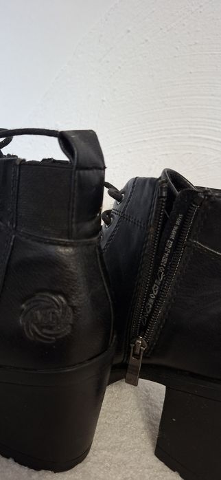 Skórzane damskie buty 38