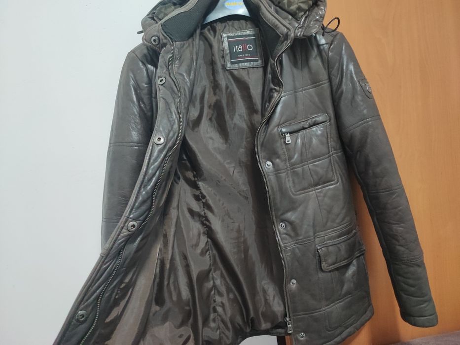 skórzana  kurtka marki ITALLO  S/M