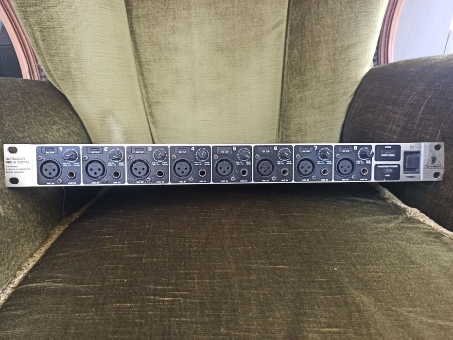 Behringer Ultragain Pro 8 Digital Konwerter ADAT