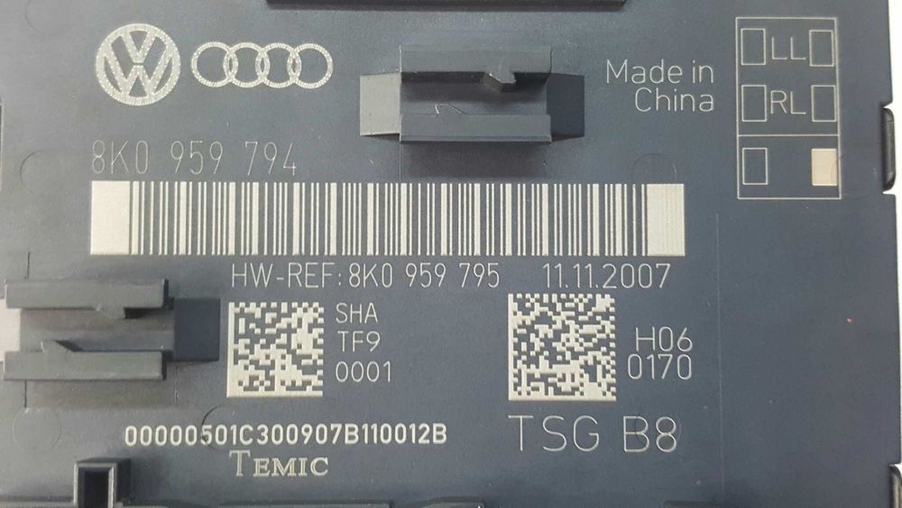 MODULO CONFORT AUDI A4 BER. (B8) BáSICO
