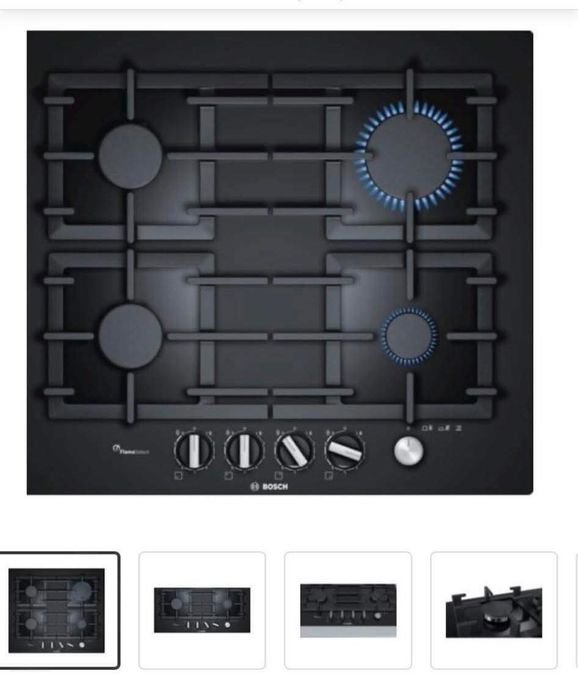 Płyta gazowa  grzewcza ze szkłem hartowanym