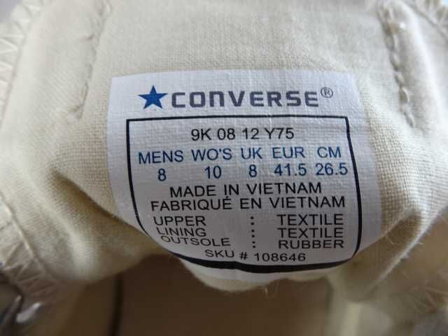 Trampki CONVERSE ALL STAR roz 41,5 Unisex
