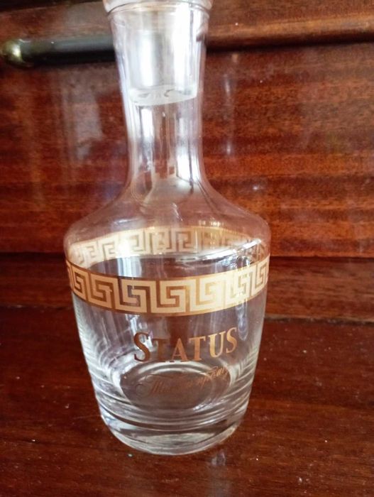 Графин Status стеклянный новый стопки/рюмки/чарки