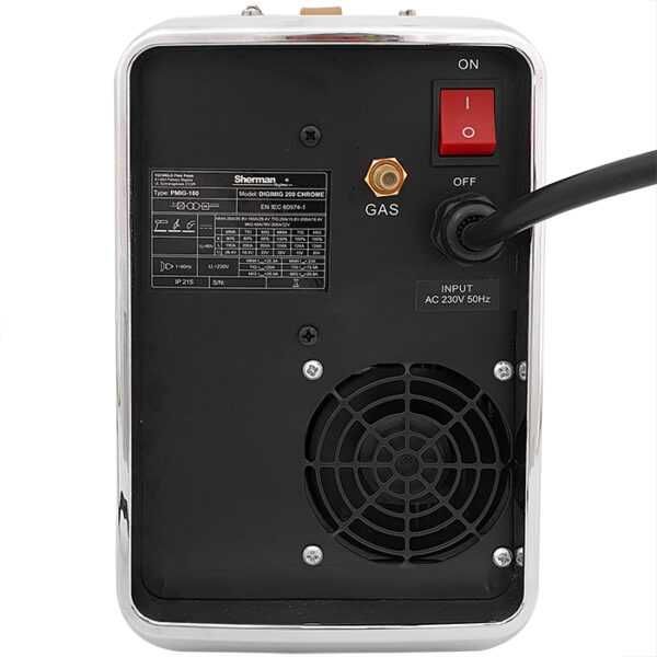 Spawarka MIG z pulsem Digimig 200 Chrome Sherman