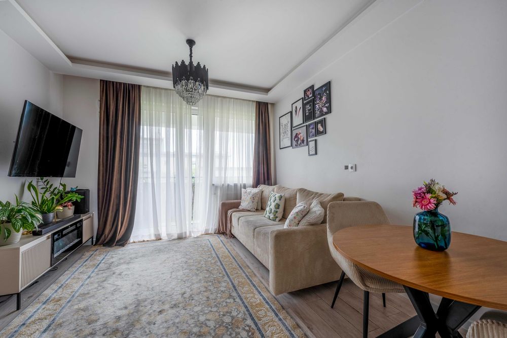 Квартира Варшава | Продаж | 3 кімнати | 61,3 м² | 4 поверх | Dolny Mokotów | Лоджія 6,36 м² | Паркомісце