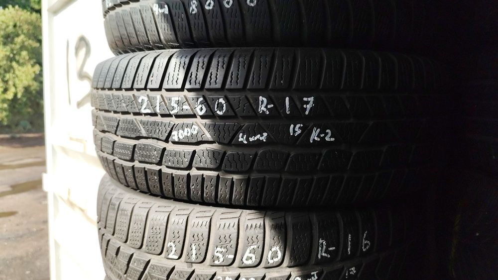 Зимові шини б/у r-17