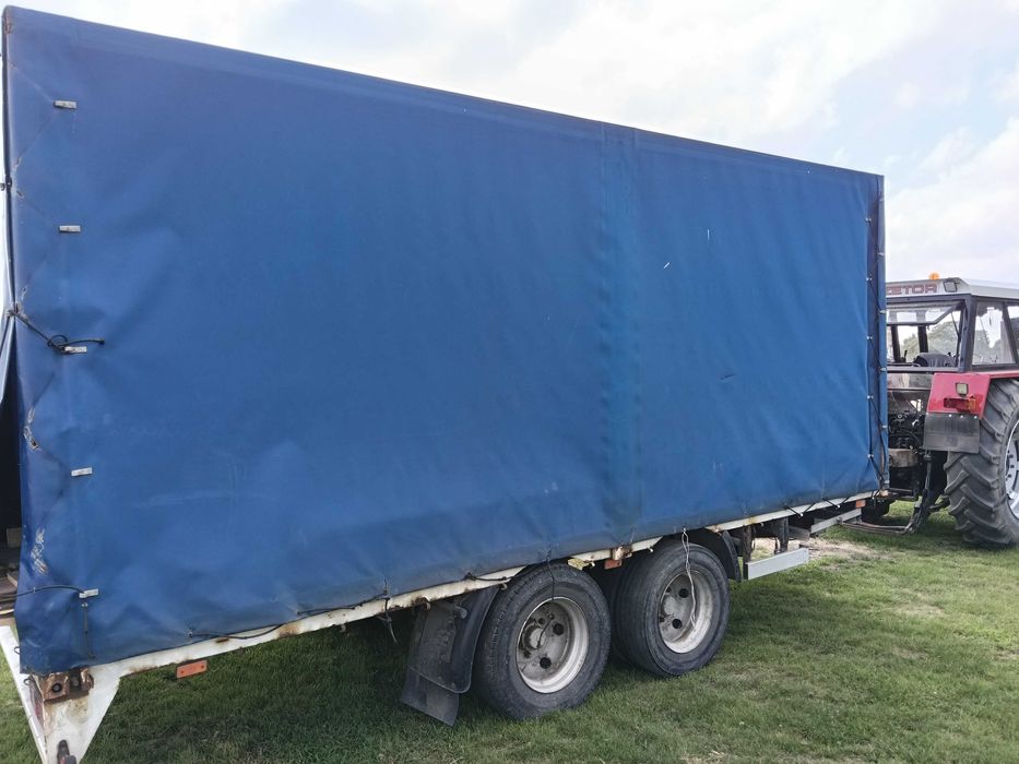 Przyczepa ciężarowa tandem