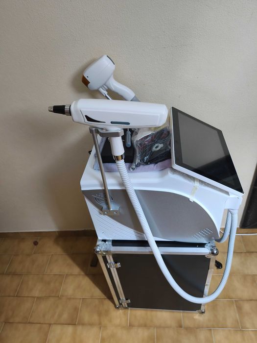 Maquina de Laser 2 em 1 - Remoção de Tatuagem Depilação