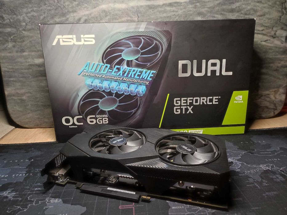 ASUS GeForce GTX 1660 SUPER OC Edition (EVO) - 6GB GDDR6
