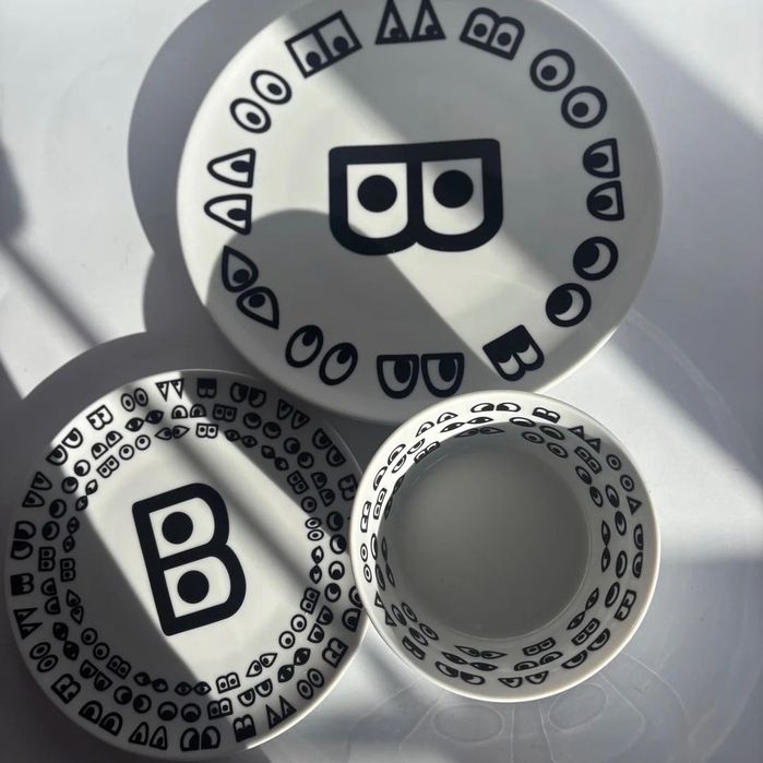 IKEA GLÖDANDE Walter Van Beirendonck komplet porcelana 2016