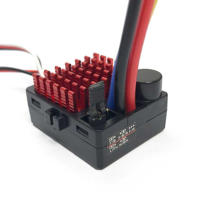 Regulator szczotkowy ESC do modeli RC 1:10 1:12 YS-60A BEC 6V/3A Złącze XT60